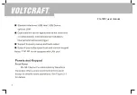 Preview for 11 page of VOLTCRAFT FG-1251 Operating Manual