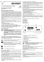 VOLTCRAFT FG 250D Operating Instructions Manual preview