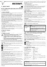 Предварительный просмотр 3 страницы VOLTCRAFT FPPS 12-18W2.5 Operating Instructions