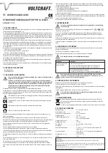 Предварительный просмотр 4 страницы VOLTCRAFT FPPS 12-18W2.5 Operating Instructions