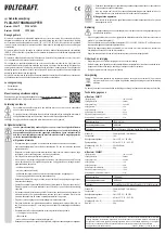 Предварительный просмотр 4 страницы VOLTCRAFT FPPS 24-7.2W Operating Instructions