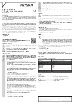 Предварительный просмотр 2 страницы VOLTCRAFT FPPS 5-5W Operating Instructions