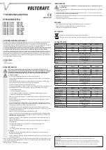 VOLTCRAFT FPPS 9-6W Operating Instructions предпросмотр