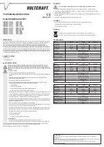 Предварительный просмотр 2 страницы VOLTCRAFT FPPS 9-6W Operating Instructions