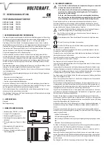 VOLTCRAFT FPS-1132 Operating Instructions Manual preview