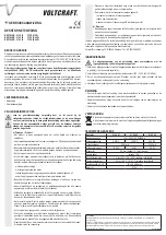 Preview for 4 page of VOLTCRAFT FTPS 5-18W Operating Instructions