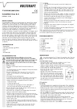 Preview for 7 page of VOLTCRAFT HS-70 Operating Instructions Manual