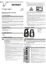 Preview for 5 page of VOLTCRAFT IR-280 Operating Instructions Manual