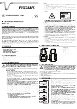 Preview for 7 page of VOLTCRAFT IR-280 Operating Instructions Manual