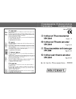 Предварительный просмотр 3 страницы VOLTCRAFT IR-364 Operating Instructions Manual