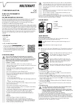 VOLTCRAFT IR-500-1S Operating Instructions Manual preview