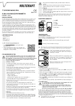 Предварительный просмотр 7 страницы VOLTCRAFT IR-500-1S Operating Instructions Manual