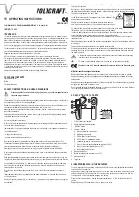 Preview for 1 page of VOLTCRAFT IR 500-8S Operating Instructions