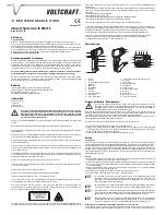 VOLTCRAFT IR 550-10S Operating Instructions Manual preview