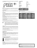 Preview for 2 page of VOLTCRAFT IR 550-10S Operating Instructions Manual