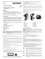 Preview for 5 page of VOLTCRAFT IR 550-10S Operating Instructions Manual