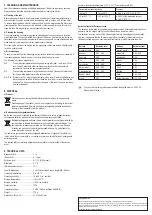 Preview for 6 page of VOLTCRAFT IR 550-12SIP Operating Instructions Manual