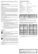 Preview for 9 page of VOLTCRAFT IR 550-12SIP Operating Instructions Manual