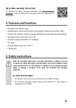 Preview for 5 page of VOLTCRAFT IR 650-16D Operating Instructions Manual