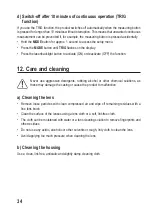 Preview for 16 page of VOLTCRAFT IR 650-16D Operating Instructions Manual