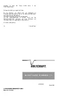 Preview for 3 page of VOLTCRAFT LCR 4080 Operating Instructions Manual