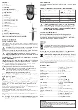 Preview for 4 page of VOLTCRAFT LSG-5 Operating Instructions Manual