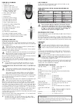 Preview for 6 page of VOLTCRAFT LSG-5 Operating Instructions Manual