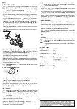 Предварительный просмотр 2 страницы VOLTCRAFT MB-2000M Operating Instructions Manual