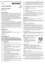 Предварительный просмотр 7 страницы VOLTCRAFT MC 1.2 Operating Instructions Manual