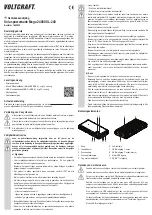 Предварительный просмотр 7 страницы VOLTCRAFT Mega 24000 SL-240 Operating Instructions Manual