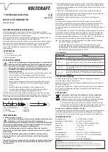 Preview for 1 page of VOLTCRAFT MINI IR 10 Operating Instructions