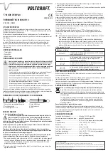 Preview for 3 page of VOLTCRAFT MINI IR 10 Operating Instructions