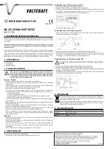 Preview for 1 page of VOLTCRAFT MS-100 Operating Instructions