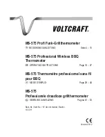 Preview for 1 page of VOLTCRAFT MS-575 Operating Instructions Manual