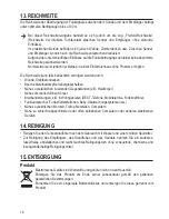 Preview for 14 page of VOLTCRAFT MS-575 Operating Instructions Manual