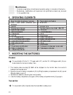 Preview for 20 page of VOLTCRAFT MS-575 Operating Instructions Manual