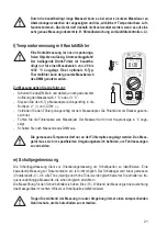 Предварительный просмотр 21 страницы VOLTCRAFT MULTI-DMM MT-52 - V09-10 Operating Instructions Manual