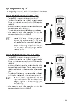 Предварительный просмотр 43 страницы VOLTCRAFT MULTI-DMM MT-52 - V09-10 Operating Instructions Manual