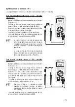 Предварительный просмотр 73 страницы VOLTCRAFT MULTI-DMM MT-52 - V09-10 Operating Instructions Manual