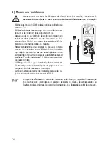 Предварительный просмотр 76 страницы VOLTCRAFT MULTI-DMM MT-52 - V09-10 Operating Instructions Manual