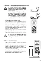 Предварительный просмотр 79 страницы VOLTCRAFT MULTI-DMM MT-52 - V09-10 Operating Instructions Manual