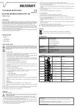 Preview for 2 page of VOLTCRAFT NPS-90 Operating Instructions