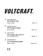 Предварительный просмотр 1 страницы VOLTCRAFT P9-4 Operating Instructions Manual