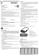 Предварительный просмотр 3 страницы VOLTCRAFT PB-10-PD3.0 Operating Instructions Manual