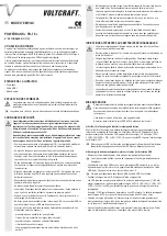 Preview for 5 page of VOLTCRAFT PB-16 Operating Instructions Manual