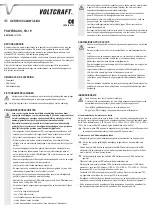 Preview for 7 page of VOLTCRAFT PB-16 Operating Instructions Manual