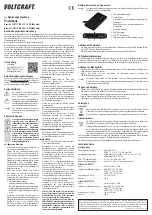 Предварительный просмотр 1 страницы VOLTCRAFT PB-17C Operating Instructions