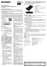 VOLTCRAFT PB-19C Operating Instructions предпросмотр