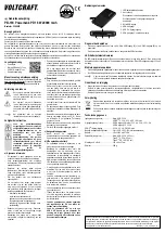 Предварительный просмотр 4 страницы VOLTCRAFT PB-19C Operating Instructions