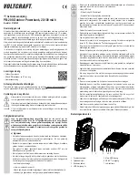 Предварительный просмотр 7 страницы VOLTCRAFT PB-20S Operating Instructions Manual